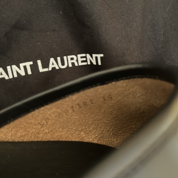 *SOLD*NWOT Saint Laurent Maillon clogs - Picture 7 of 8